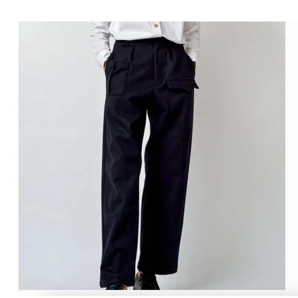 Girls of Dust Guerilla Pants Black Cotton Utility Cargo Trousers Small